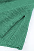 Henley Button Placket Side Slit Drop Shoulder Pullover Knit Sweater